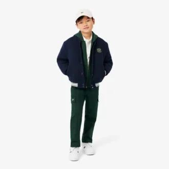 Sudadera con capucha y cremallera de felpa estampada para niño