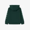 Sudadera con capucha y cremallera de felpa estampada para niño