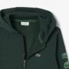 Sudadera con capucha y cremallera de felpa estampada para niño