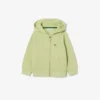 Sudadera con capucha y cremallera de forro polar para niño