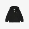 Sudadera con capucha y cremallera de forro polar para niño