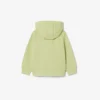 Sudadera con capucha y cremallera de forro polar para niño
