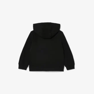 Sudadera con capucha y cremallera de forro polar para niño