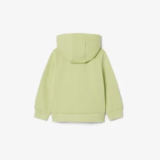 Sudadera con capucha y cremallera de forro polar para niño