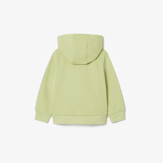 Sudadera con capucha y cremallera de forro polar para niño