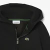 Sudadera con capucha y cremallera de forro polar para niño