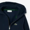 Sudadera con capucha y cremallera de forro polar para niño