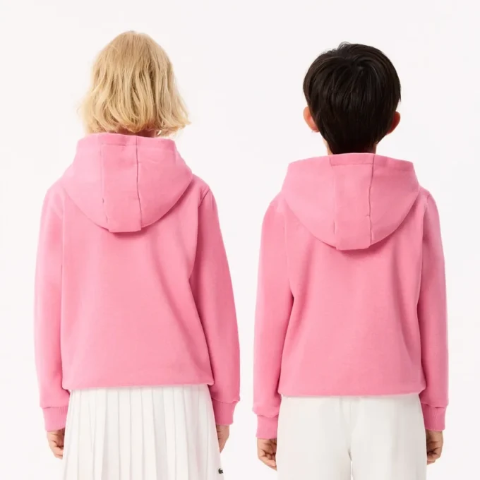 Sudadera con capucha y cremallera de forro polar para niño