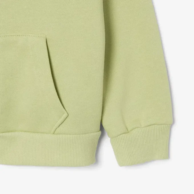 Sudadera con capucha y cremallera de forro polar para niño