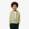 Sudadera con capucha y cremallera de forro polar para niño