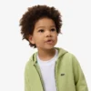 Sudadera con capucha y cremallera de forro polar para niño
