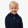 Sudadera con capucha y cremallera de forro polar para niño