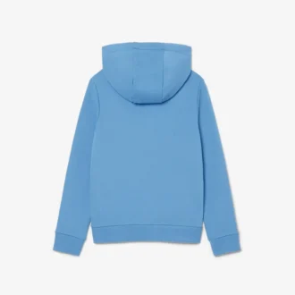Sudadera con capucha y cremallera en bloques de color