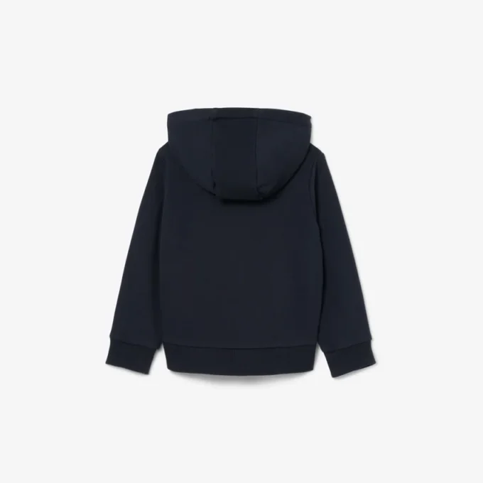 Sudadera con capucha y cremallera en bloques de color