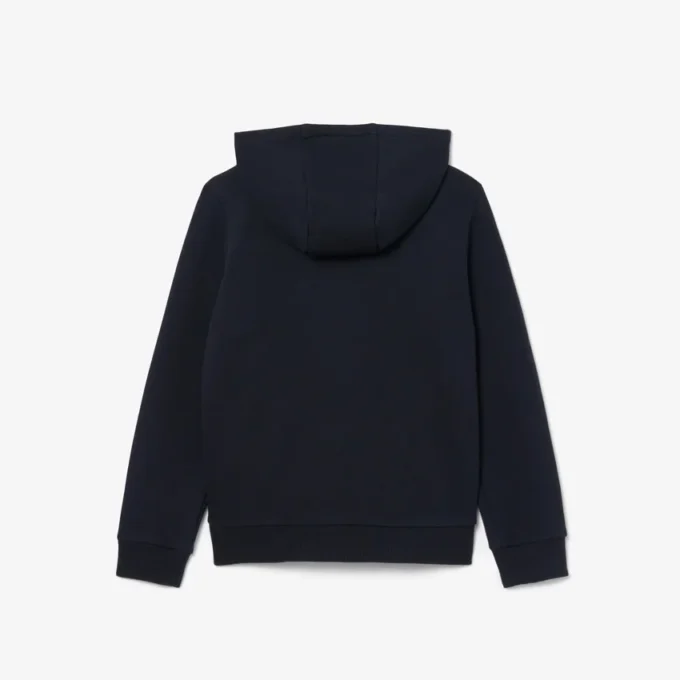 Sudadera con capucha y cremallera en bloques de color