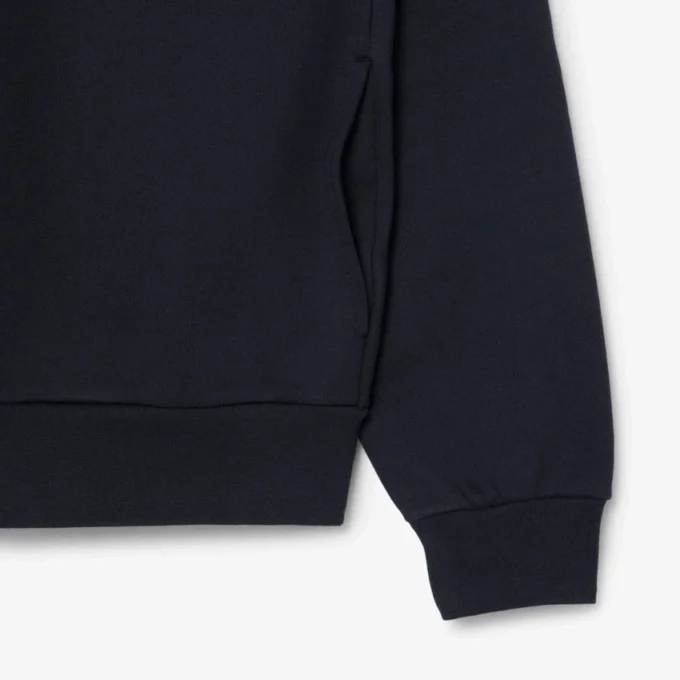 Sudadera con capucha y cremallera en bloques de color