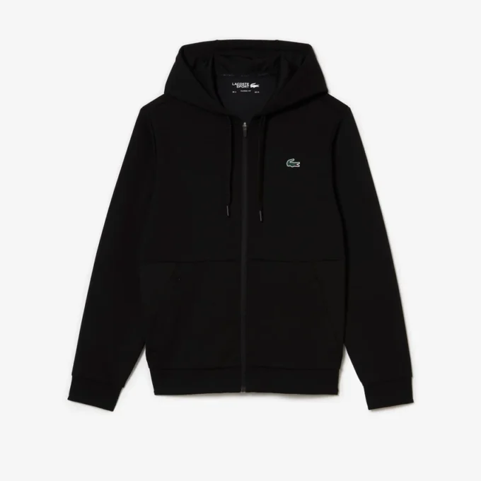 Sudadera con capucha y cremallera para hombre
