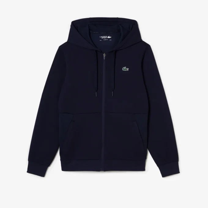 Sudadera con capucha y cremallera para hombre