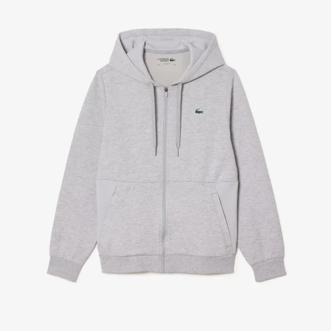 Sudadera con capucha y cremallera para hombre