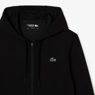 Sudadera con capucha y cremallera para hombre