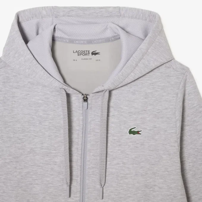 Sudadera con capucha y cremallera para hombre