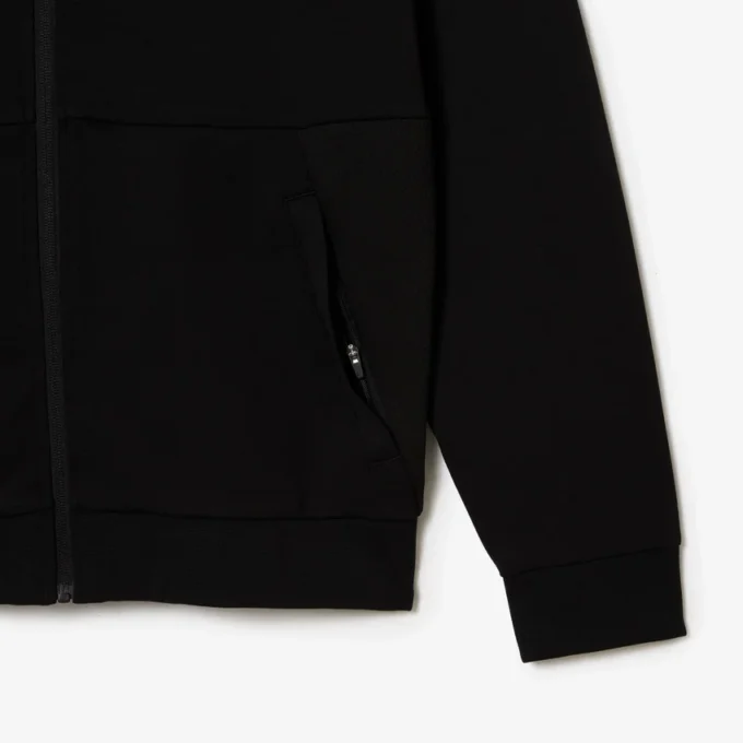 Sudadera con capucha y cremallera para hombre