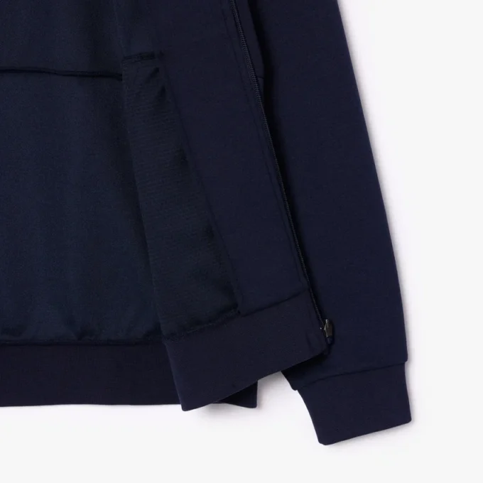 Sudadera con capucha y cremallera para hombre