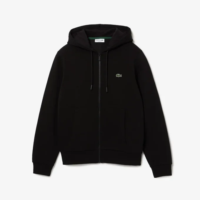 Sudadera con capucha y cremallera para hombre