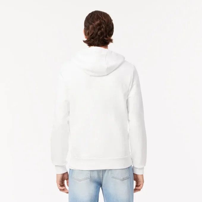 Sudadera con capucha y cremallera para hombre en bloques de color