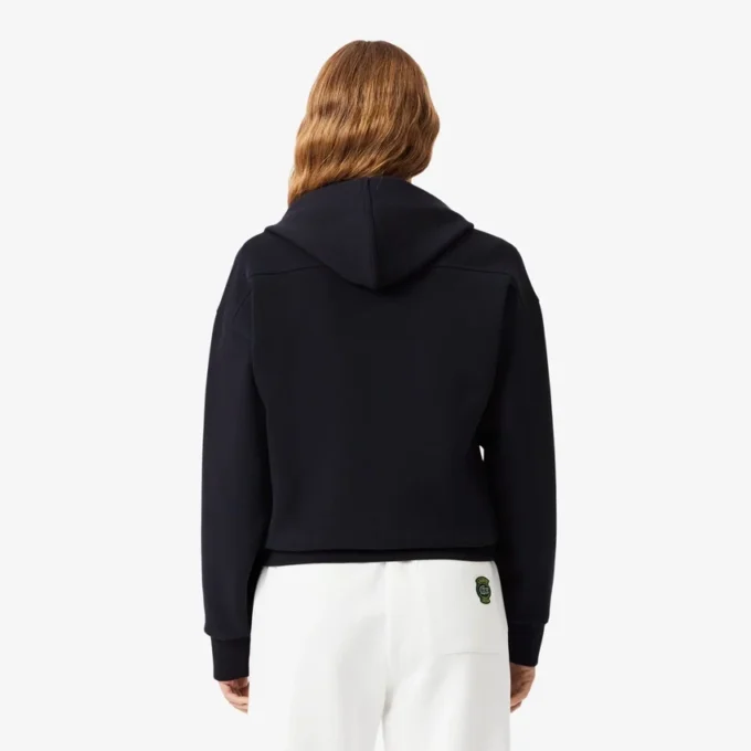Sudadera con capucha y cremallera para mujer