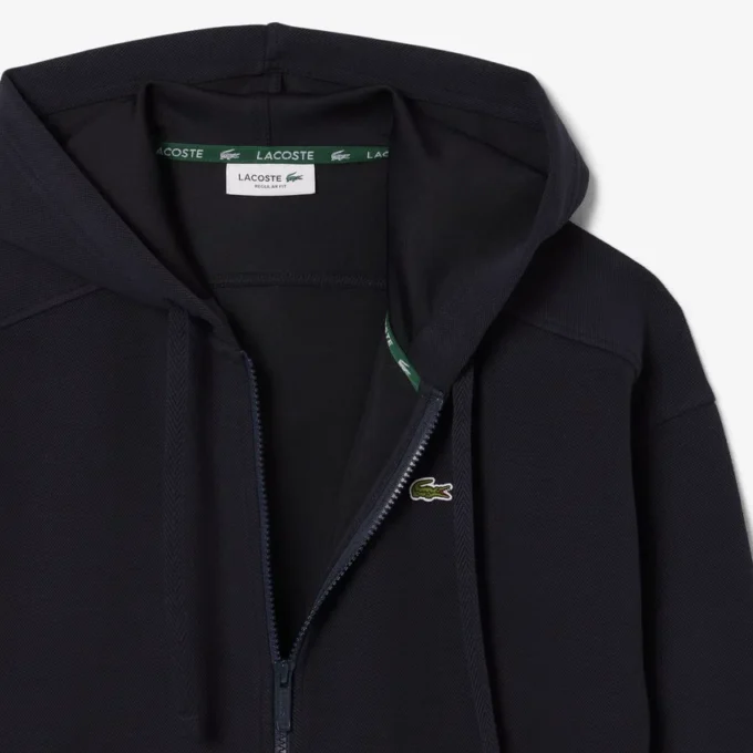 Sudadera con capucha y cremallera para mujer