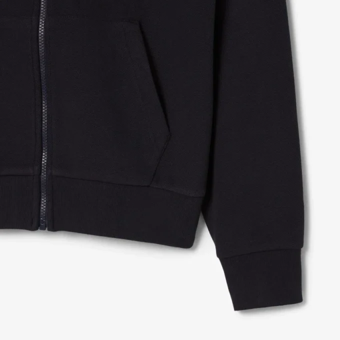 Sudadera con capucha y cremallera para mujer