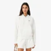 Sudadera con capucha y cremallera Piqua para mujer