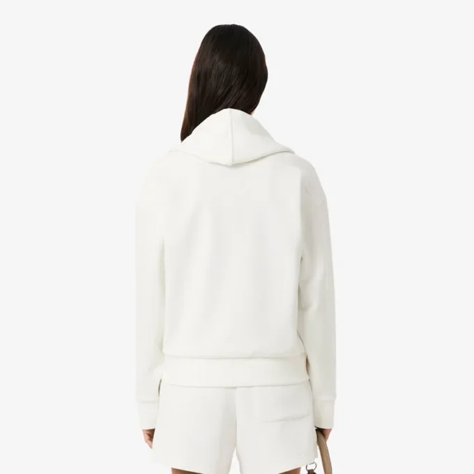 Sudadera con capucha y cremallera Piqua para mujer