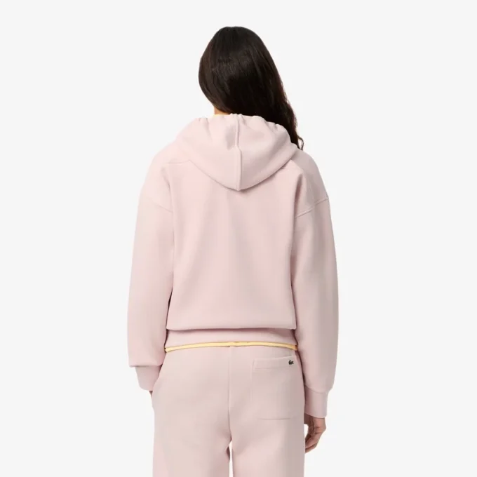 Sudadera con capucha y cremallera Piqua para mujer