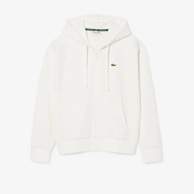 Sudadera con capucha y cremallera Piqua para mujer