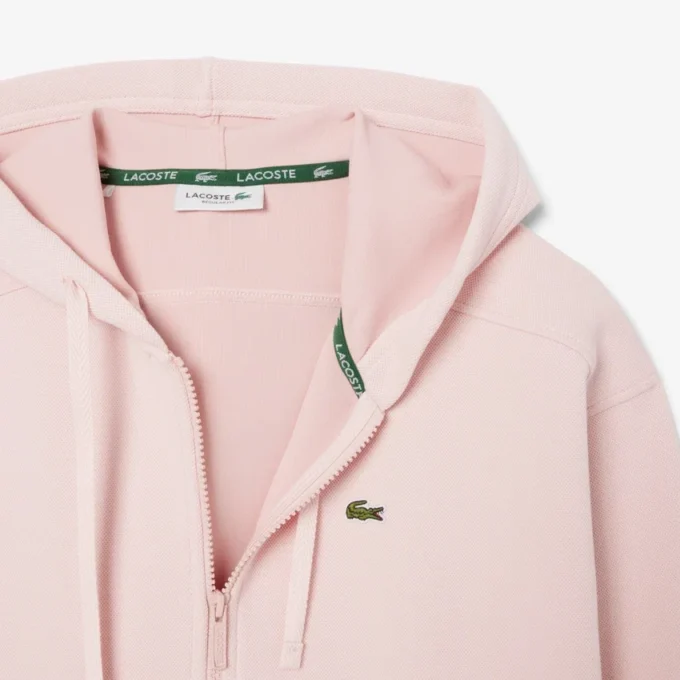 Sudadera con capucha y cremallera Piqua para mujer