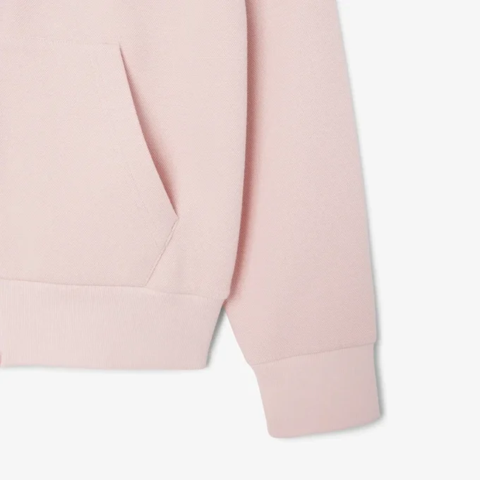 Sudadera con capucha y cremallera Piqua para mujer