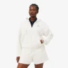 Sudadera con capucha y cremallera Piqua para mujer
