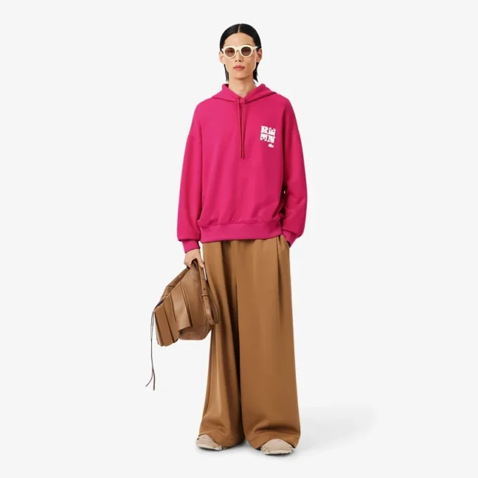 Sudadera con capucha y detalle de insignia Runway