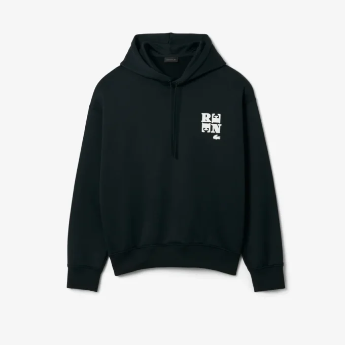 Sudadera con capucha y detalle de insignia Runway