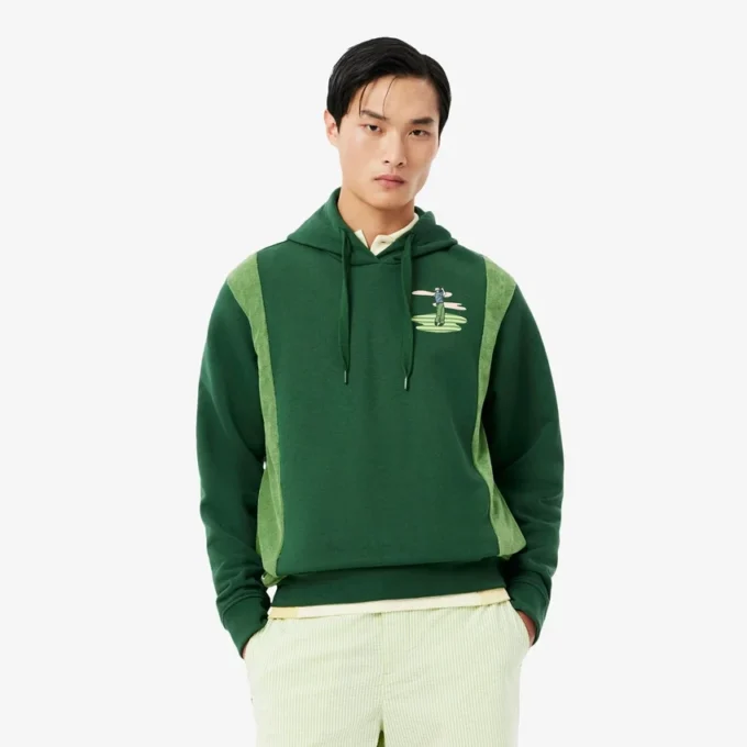 Sudadera con capucha y estampado de golf