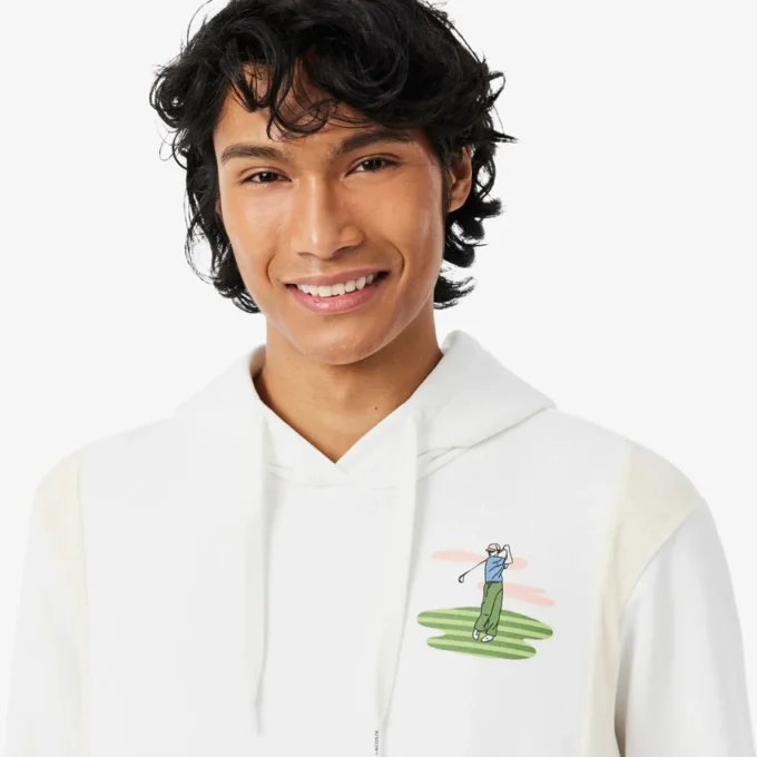 Sudadera con capucha y estampado de golf