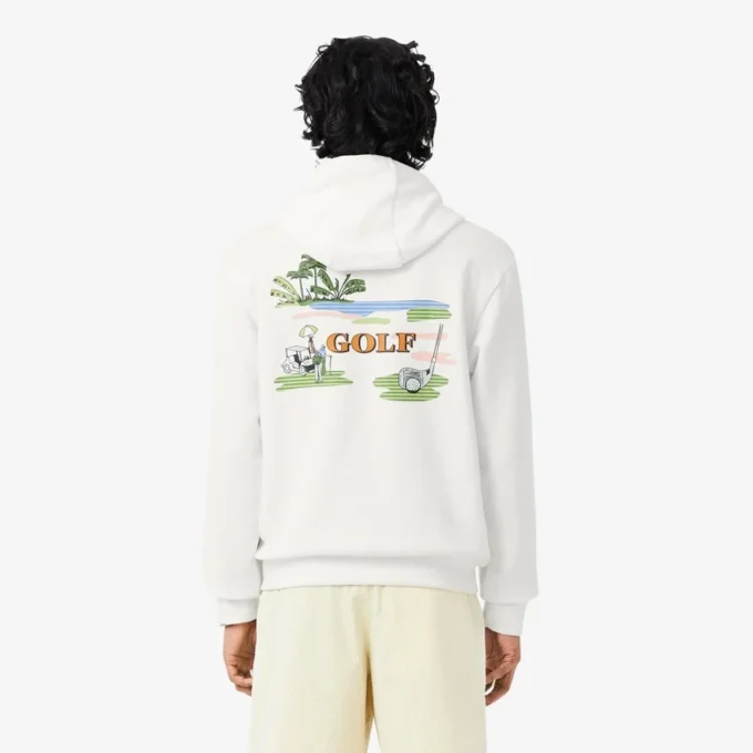 Sudadera con capucha y estampado de golf