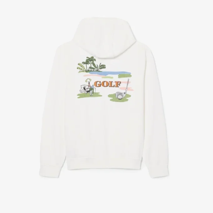 Sudadera con capucha y estampado de golf