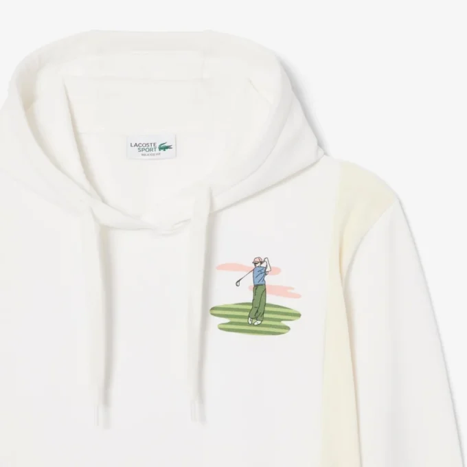 Sudadera con capucha y estampado de golf