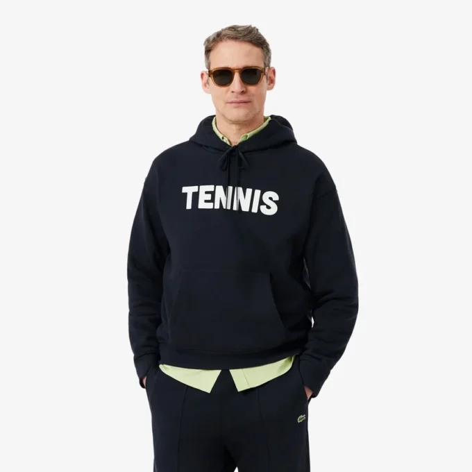 Sudadera con capucha y estampado de Tenis