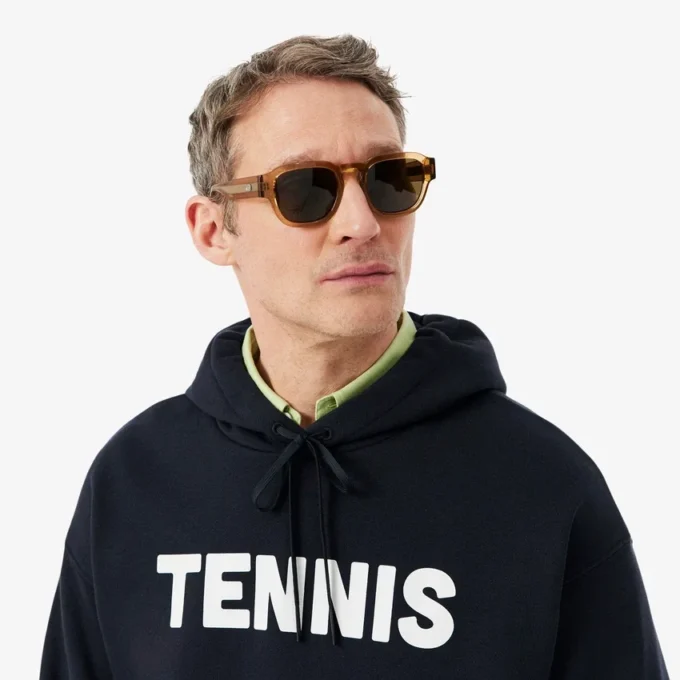 Sudadera con capucha y estampado de Tenis