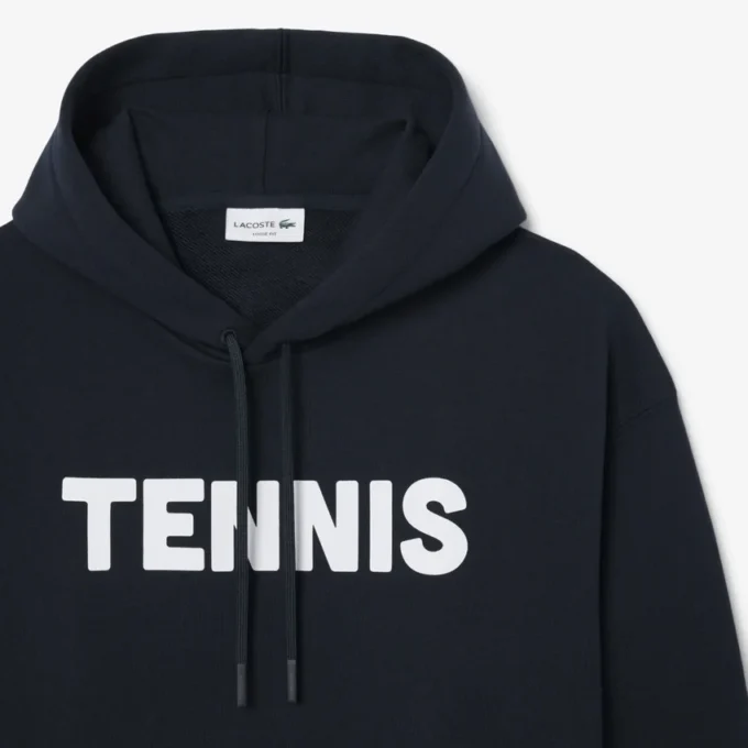 Sudadera con capucha y estampado de Tenis