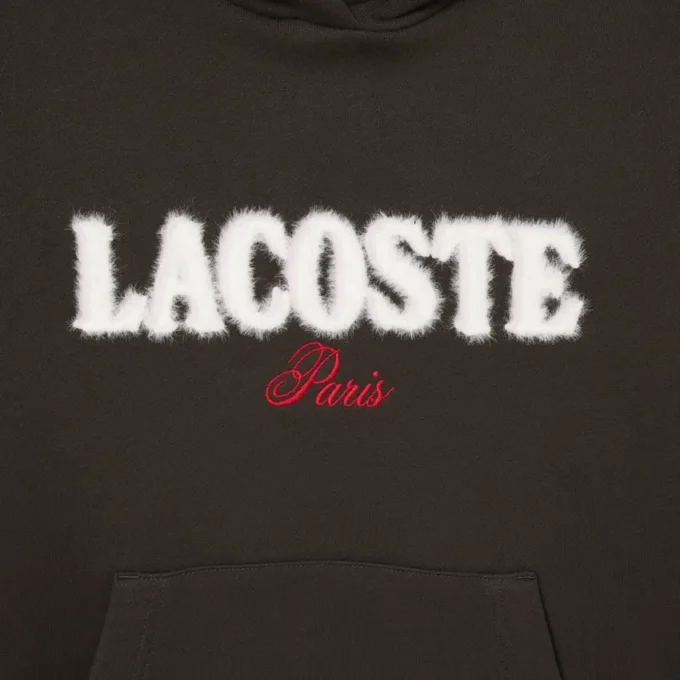 Sudadera con capucha y logo de mujer